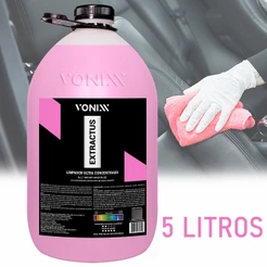 Limpador Ultra Concentrado Higienizador De Bancos Automotivos Estofados Sofá -5 Litros Vonixx