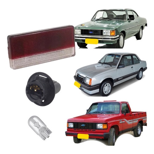 Kit Lanterna Luz Cortesia Iluminacao Porta D20 D40