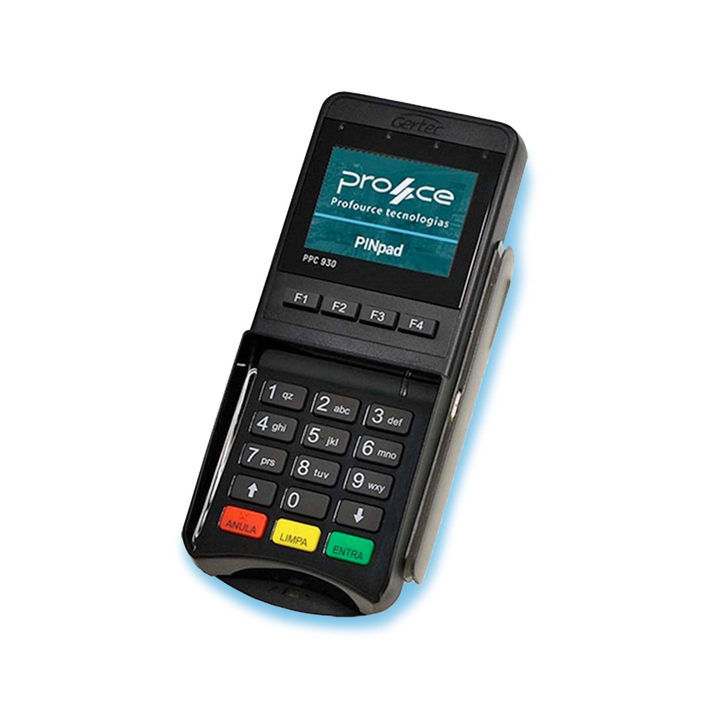 Pinpad PPC 930 Gertec USB e Serial Preto Criptografado em Oferta na Shopee