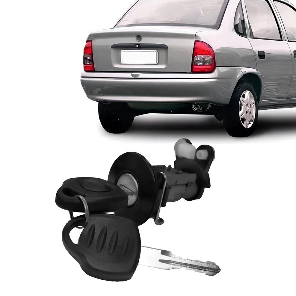 Cilindro Tampa Porta Malas Corsa Classic 2004 a 2010 Com Chaves