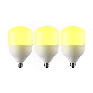 Kit 3 Lâmpada Led Bulbo Econômica 20w 3000k Branco Quente Luz Amarela Ambientes Aconchegantes E27 Bivolt 127v 220v em Oferta na Shopee