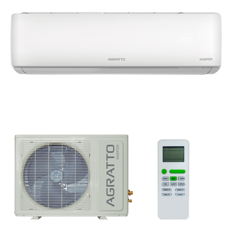 Ar Cond Split Hw Inverter Liv Agratto 18000 Btus Frio 220v Cor Branco