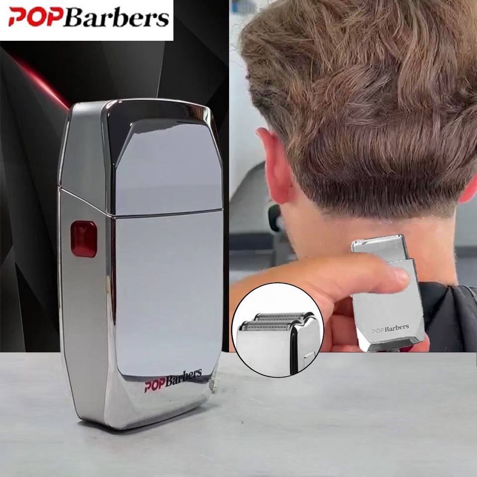 Barbeadores Pop Barbers M7 Máquina De Corte De Cabelo Profissional Cabeça De Óleo Reciprocador Elétrico Clippers 0MM Barbeador 9000RPM Aparador