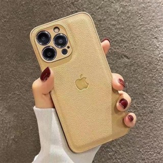 Capa De Couro De Alta Qualidade Para iPhone 15 11 12 13 14 Pro Max Back Luxury