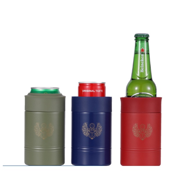 Garrafa Térmica Para Cerveja Refrigerante Silicone e INOX Sem vazamentos em Oferta na Shopee