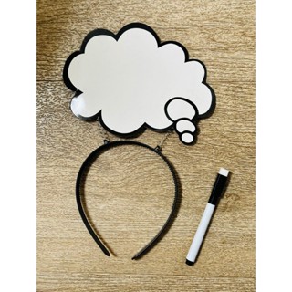 Tiara Pensamento Com Caneta em Oferta na Shopee