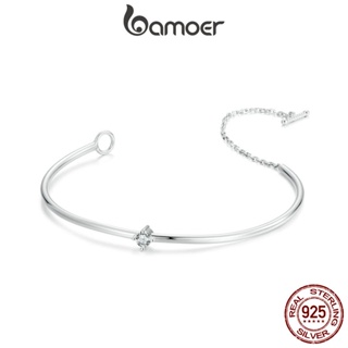 Pulseira Bamoer 925 Sterling Sliver De Zircônio Cintilante Jóias Presentes Para Mulheres em Oferta na Shopee