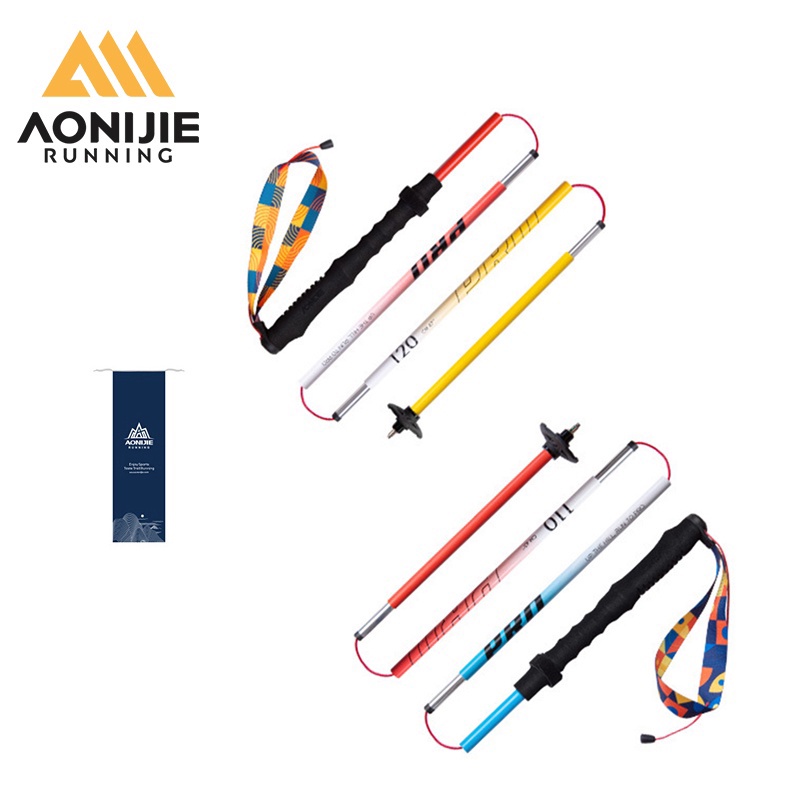 AONIJIE E4207 Pólo De Caminhada 7075 Em Liga De Alumínio Vara 110cm 120cm em Oferta na Shopee