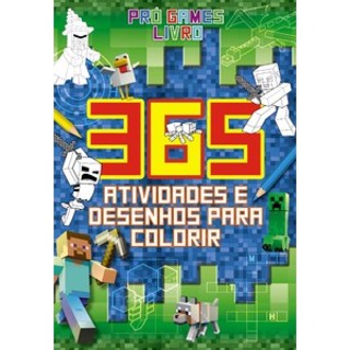 PRÓ GAMES   LIVRO 365 ATIVIDADES E DESENHOS PARA COLORIR