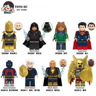 Super-herói Minifiguras Doctor Fate Hawkman Building Block Coleção de Brinquedos Ornamentos mini Modelo Presente