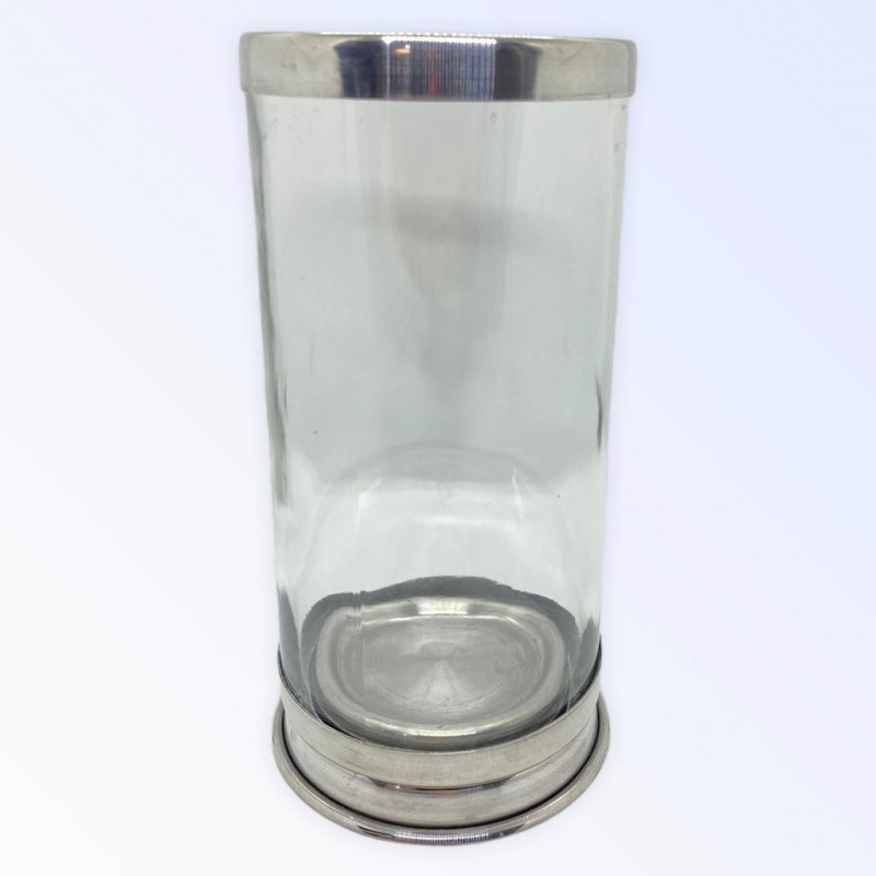 Suporte Para Vela 7 Dias 18 Cm Vidro Transparente Alumínio em Oferta na Shopee