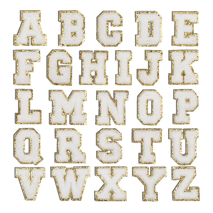 1 Pcs Branco 6cm Phnom Penh Letras Patch Bordado Termocolante Hot Melt Adesivo Patches Para Roupas