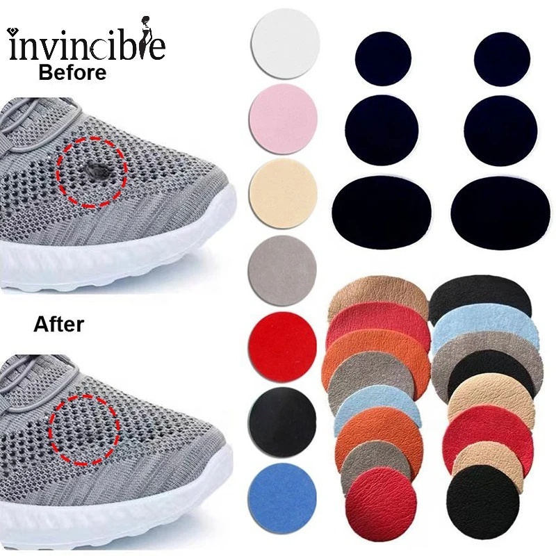 Proteção Do Calcanhar Subsídio Para Furos Tênis Forrado Vampiro Auto-Adesivo De Reparo De Calçados Sapatos De Costura