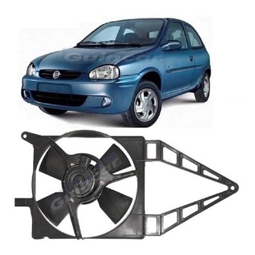 Ventoinha Com Defletor Radiador Classic/corsa 94 À 02 - S/ar