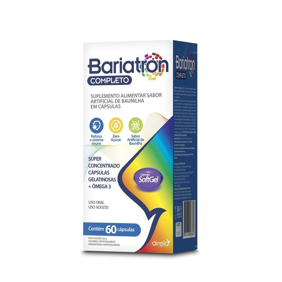 Bariatron Completo Airela Sabor Baunilha 60 Cápsulas Softgel em Oferta na Shopee