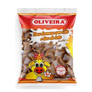 Doce De Leite Cremoso Chup Pacote 40 Sachês De 30gr Oliveira