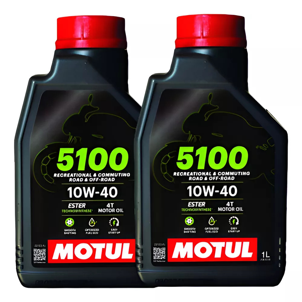 KIT 2 OLEO MOTUL 5100 4T 10W40 em Oferta na Shopee