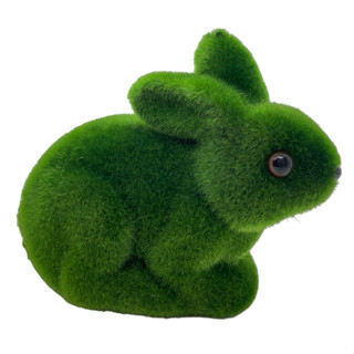 Coelho Decorativo de Grama Deitado - 11cm - 1 unidade - Rizzo em Oferta na Shopee