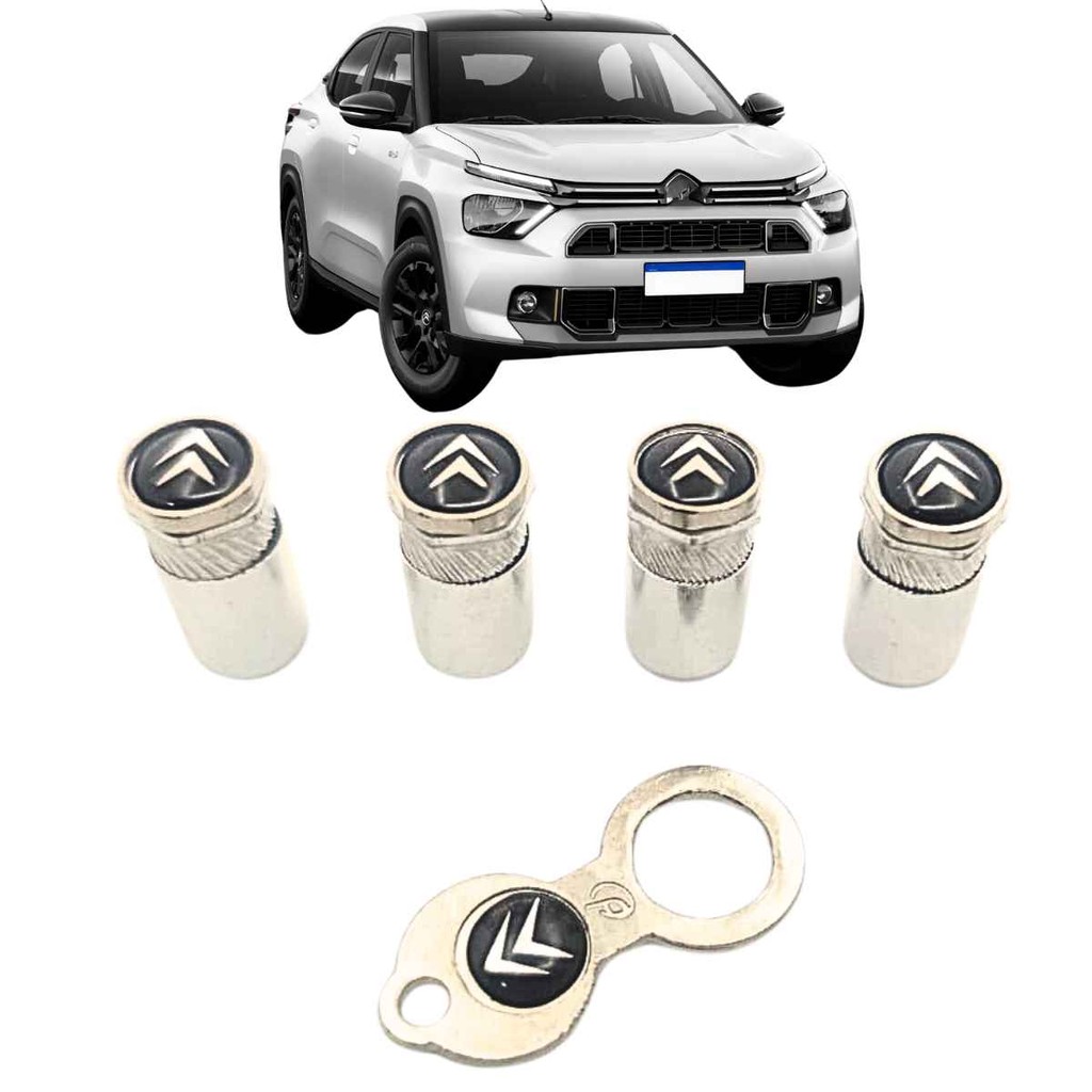 Tampa Bico Pneu Antifurto Válvula personalizado Citroen