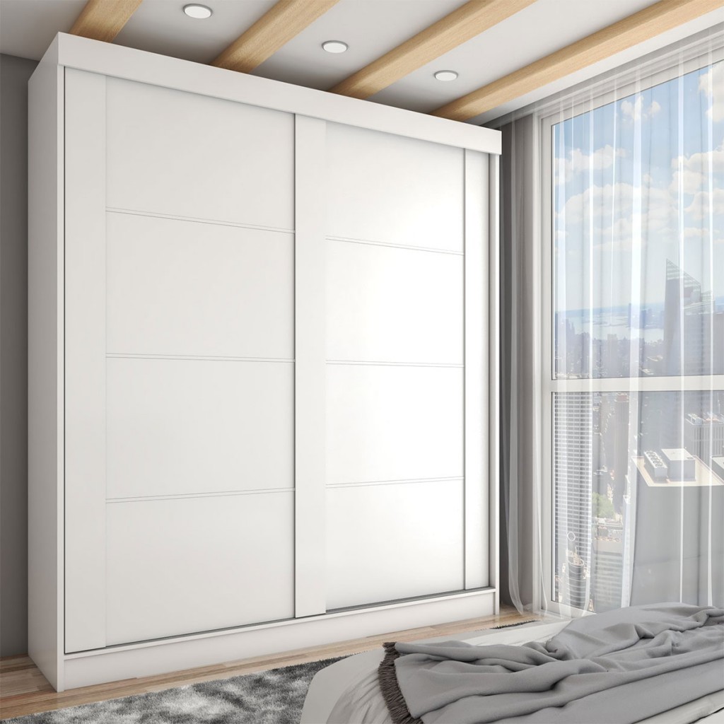 Guarda-Roupa Solteiro Gold 2 Portas 2 Gavetas - Home & Living