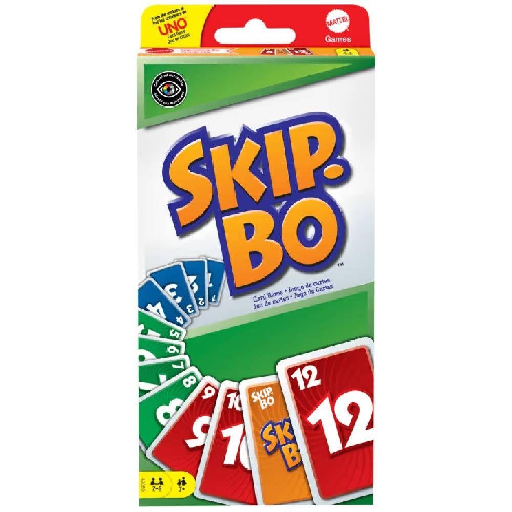 Jogo Uno Skip Bo - Mattel em Oferta na Shopee