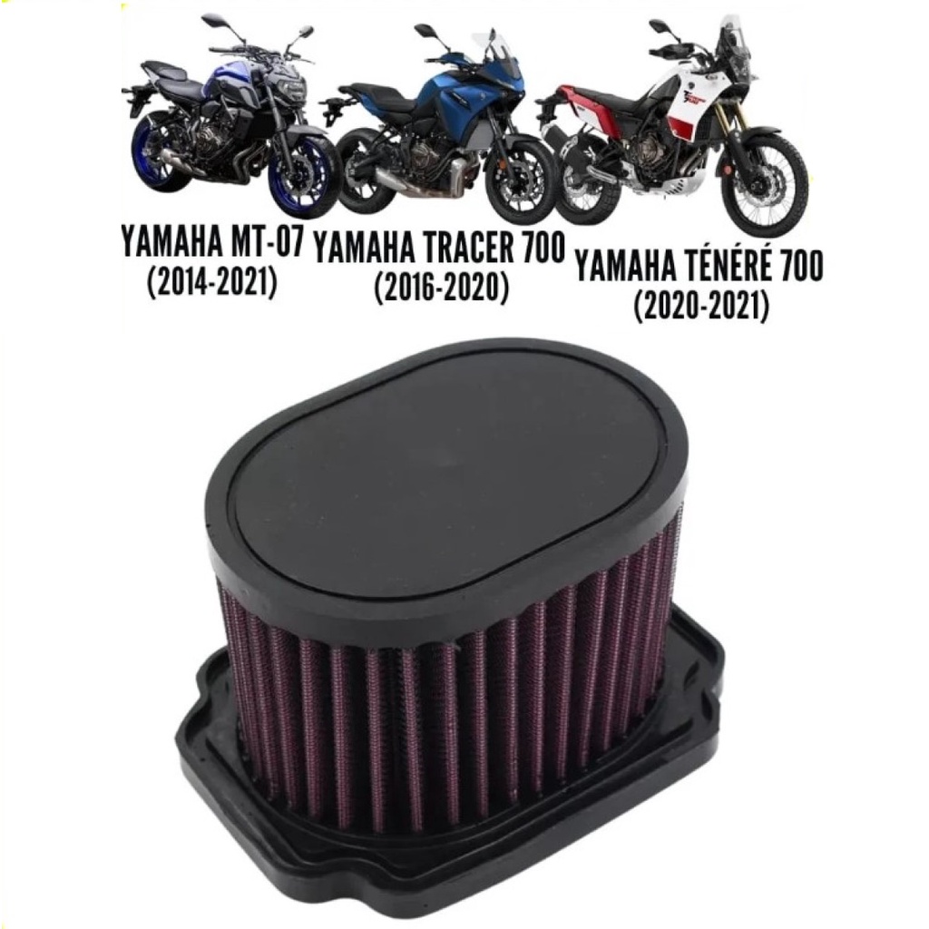 Filtro De Ar Lavável Yamaha Mt 07 Tracer 700 Ténéré 700
