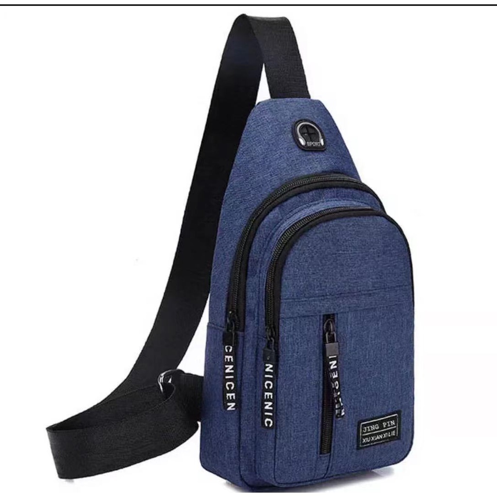 mochila masculina impermeável bolsa de ombro pequena MING em Oferta na Shopee