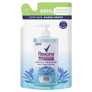 Sabonete Líquido para Mãos Rexona Limpeza Profunda Refil com 500ml