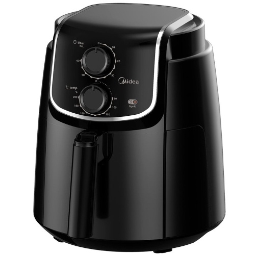 Fritadeira Air Fryer Gourmetfry Preta 4L 1500W 110V - Midea