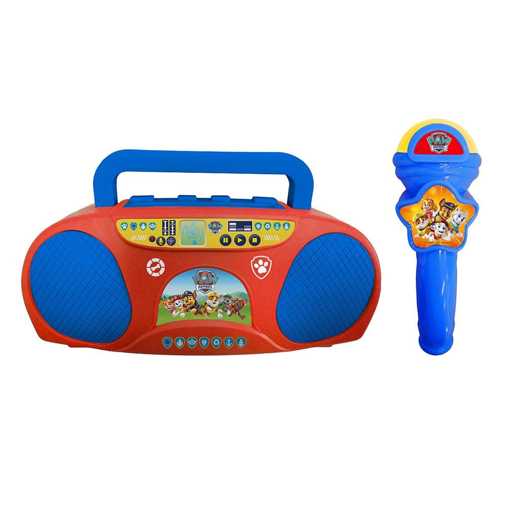 Karaokê Boombox Patrulha Canina - Candide em Oferta na Shopee