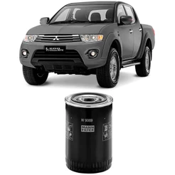 Filtro Óleo Mitsubishi L200 3.2 2008 A 2018 Mann