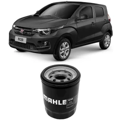 Filtro Óleo Fiat Mobi 1.0 2017 A 2019 Metal Leve