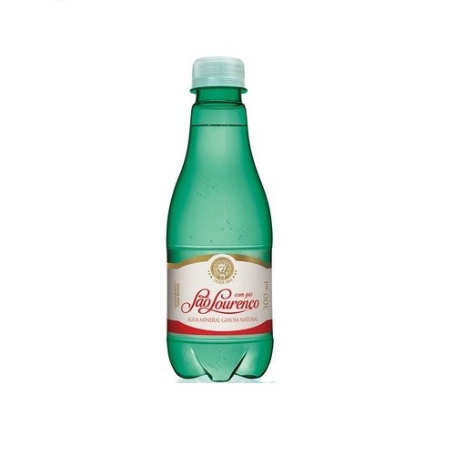 AGUA MINERAL SÃO LOURENÇO COM GÁS 300ML - PACK COM 12 UNID em Oferta na Shopee