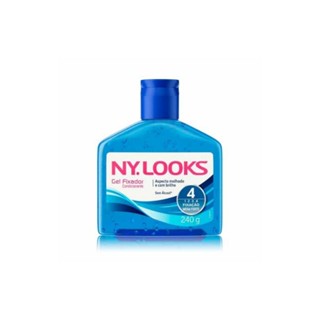 Gel Fixador Ny Looks Fator 4 Azul 240g