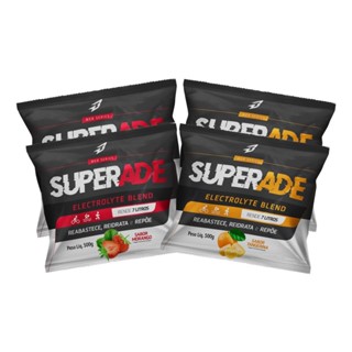 Kit 4x Isotônico Repositor Energético Superade 500g - Rende 7 Litros cada