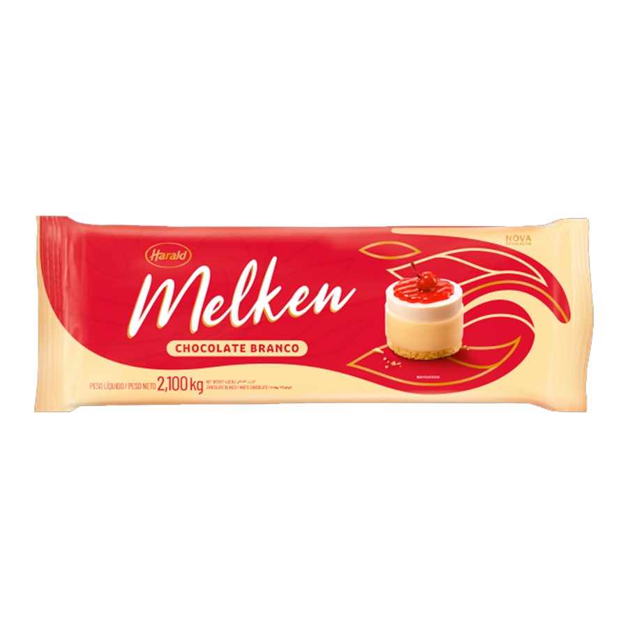 Chocolate Branco - Melken - 2,1kg - 1 unidade - Harald - Rizzo