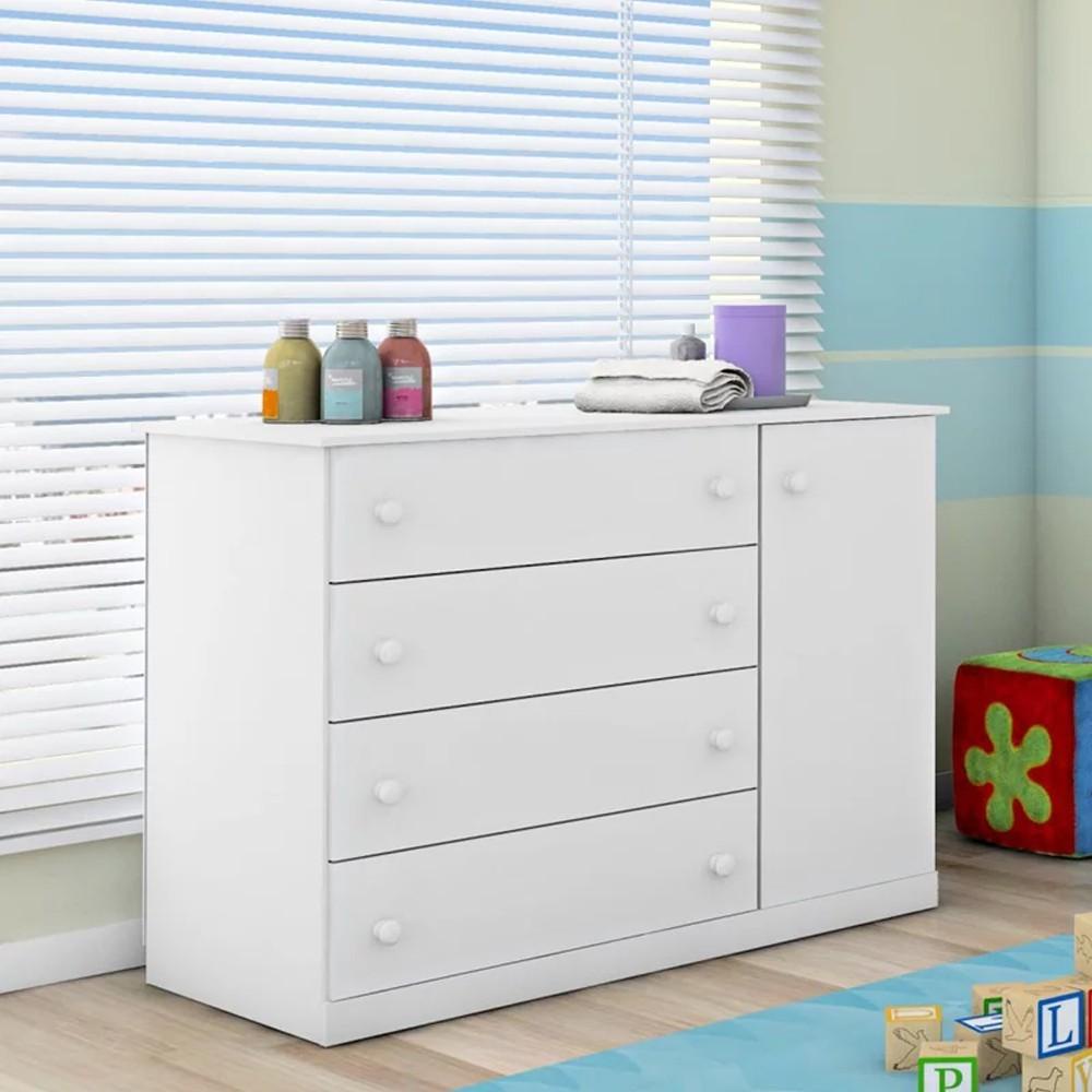 O que é Cômoda Helena 4 Gavetas? Guia e Onde Comprar | BuscaProdutos