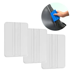 Kit Espatula Silicone Aplicar Adesivo Vinil Cartonagem Decoupage Insulfilm 3 Peças