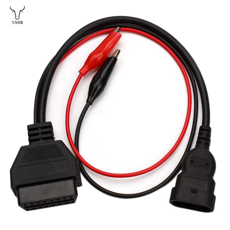 Para fiat 3 Pinos Alfa Lancia A 16 OBDII OBD2 Obd-II Adaptador De Conector Cabo De Diagnóstico