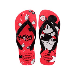 Chinelo Havaianas Top Disney Vermelho com Preto