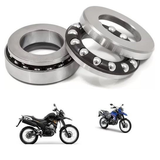 Caixa Direção Colar de Esferas Fazer/XTZ/Lander 250/ STX 200 Cross