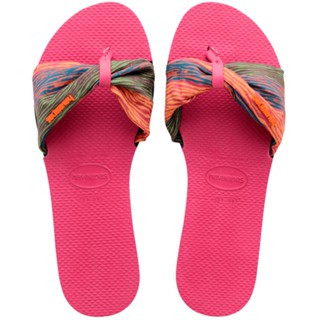 Rasteirinha Havaianas You St.Tropez Pink Eletric