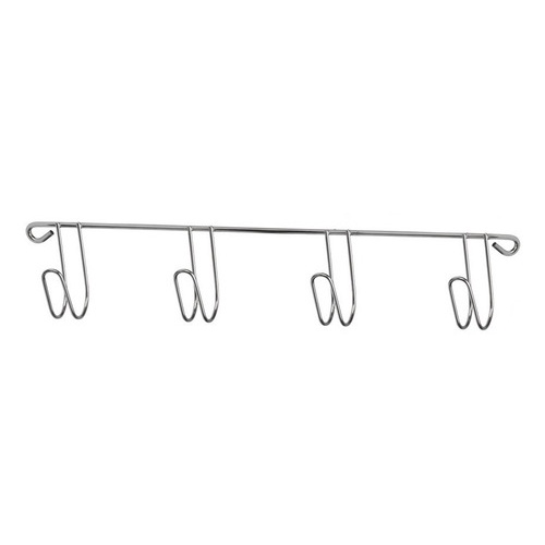 Suporte Para Toalha Roupas Com 4 Ganchos Cabide Arthi em Oferta na Shopee