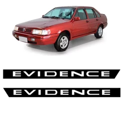 Par Emblema Adesivo Evidence Santana Antigo