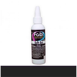 Corante Soft Gel Super Preto 25g - Fab - Rizzo Distribuidora