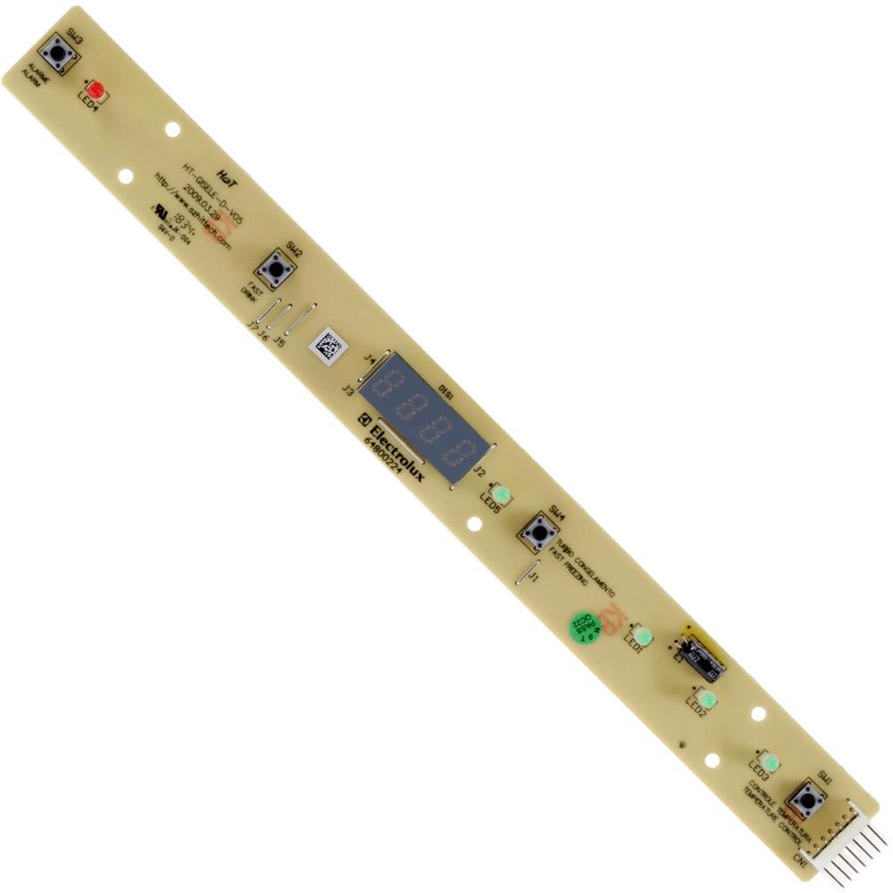 Placa Interface Refrigerador Electrolux Df46 Df48 64800224