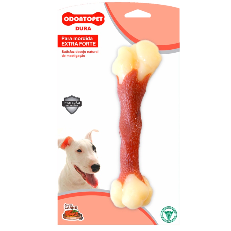 Brinquedo Mordedor Pet Nylon Dura Femur Cachorro Odontopet Caes Cachorro Morder Roer Resistente Limpeza Oral