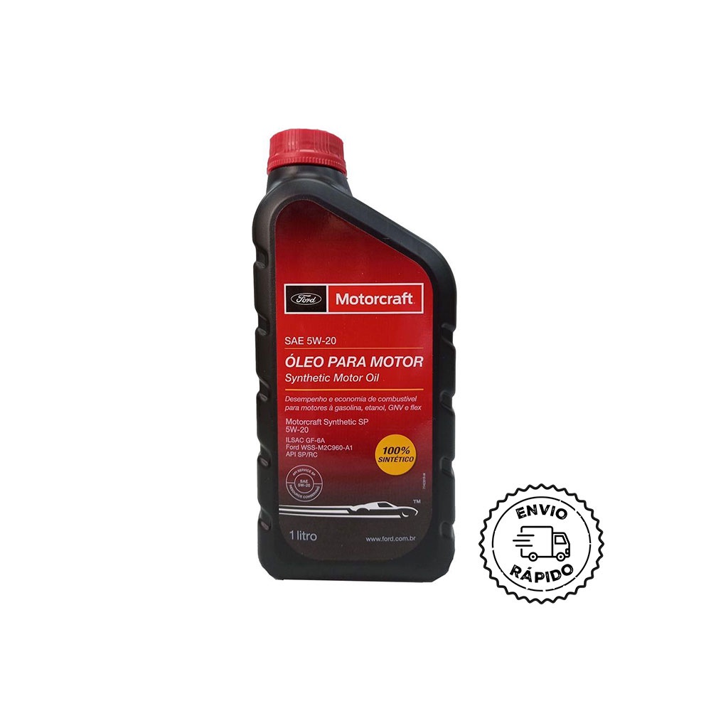 OLEO SINTETICO 5W20 DECILITROS MOTORCRAFT