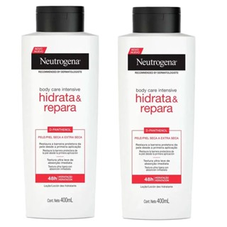 Kit 2 Cremes Hidratantes Neutrogena Hidrata E Repara 400ml