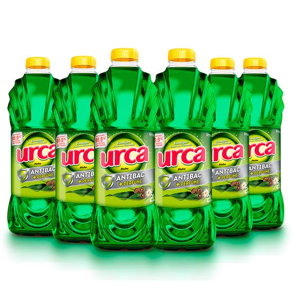 Kit 6 Desinfetante Urca Eucaliptofresh 2L em Oferta na Shopee